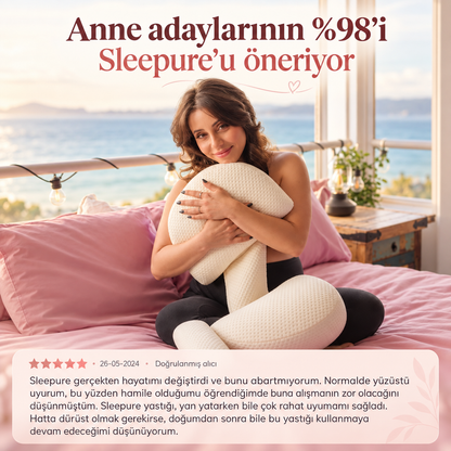 Sleepure Ayarlanabilir Hamile Destek Yastığı
